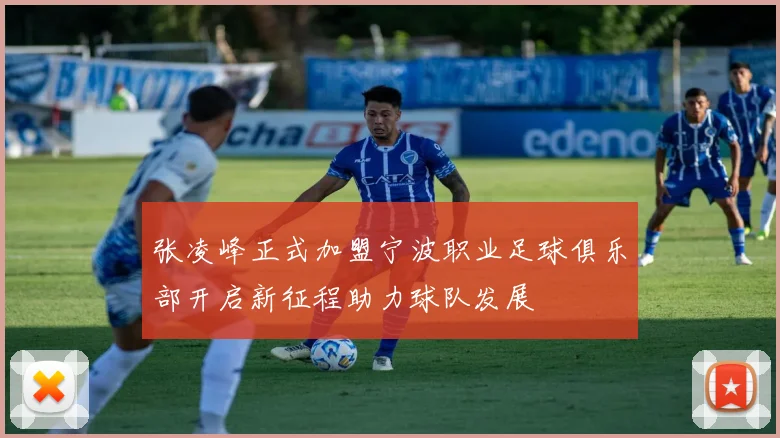 张凌峰正式加盟宁波职业足球俱乐部开启新征程助力球队发展